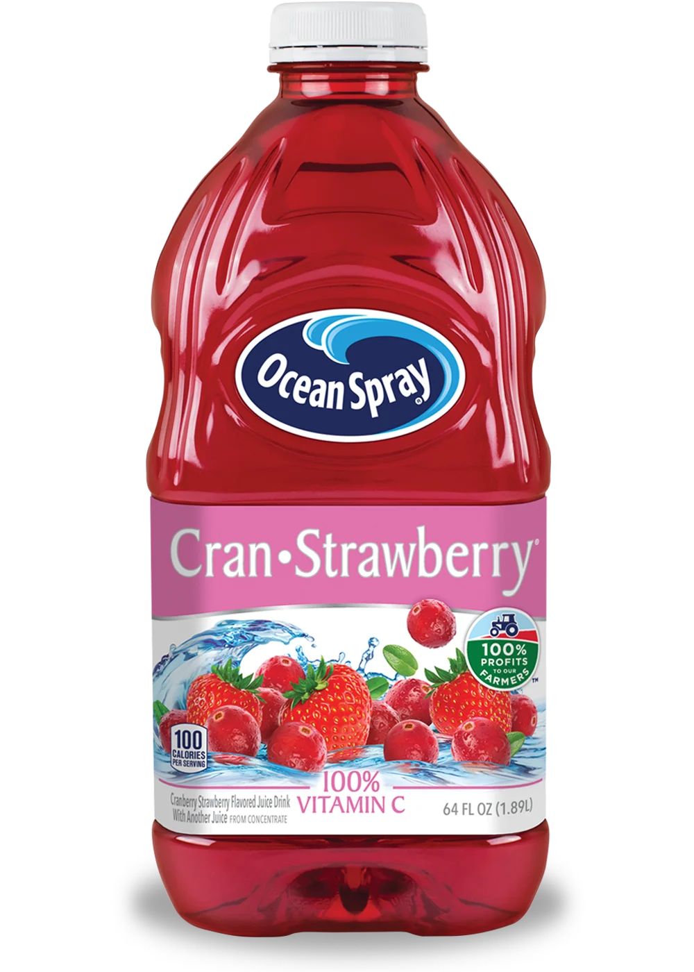 Cran•Strawberry® Cranberry Strawberry Juice Drink 64oz